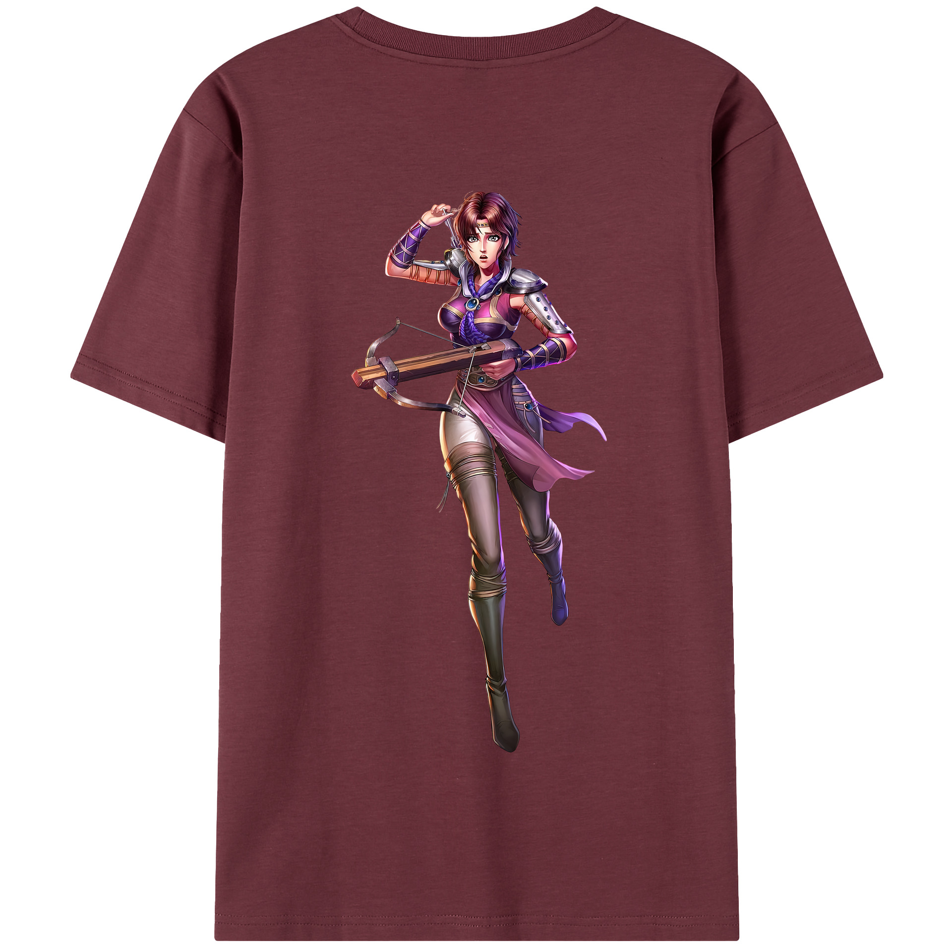 （画像用） 北斗の拳 Fist of the North Star 綿100％半袖Tシャツ（背面プリント）